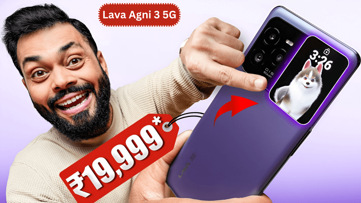 Lava Agni 3 5G स्मार्टफोन पर खास ऑफर्स कीमत जान कर हैरान हो जायेगे. जानिये Best फीचर्स
