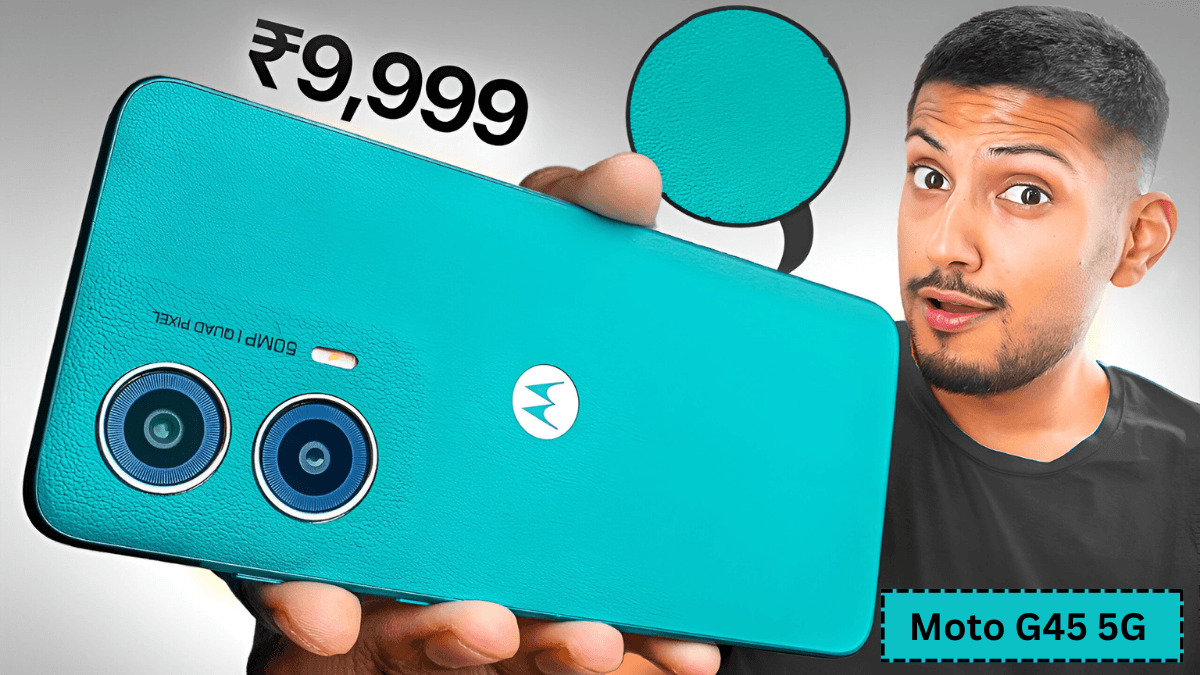 Moto G45 5G बेहतरीन फीचर्स और दमदार परफॉर्मेंस के साथ 10,000 के अंदर 5G Best स्मार्टफोन