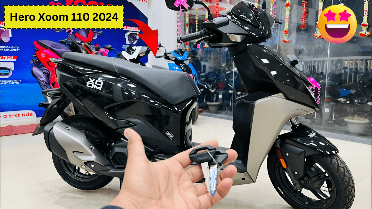 Hero Xoom 110 2024 एक्टिवा को टक्कर देने आगई एक नए अंदाज में ये स्कूटी, जानिए Best लुक