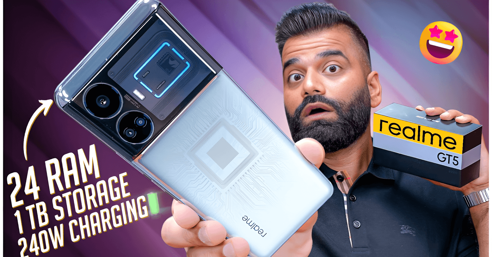 Realme GT 5: 7700mAH बैटरी 360MP के बडे कैमरे वाला फाडू फोन लॉन्च फीचर्स जानना ना भूले! Best कीमत