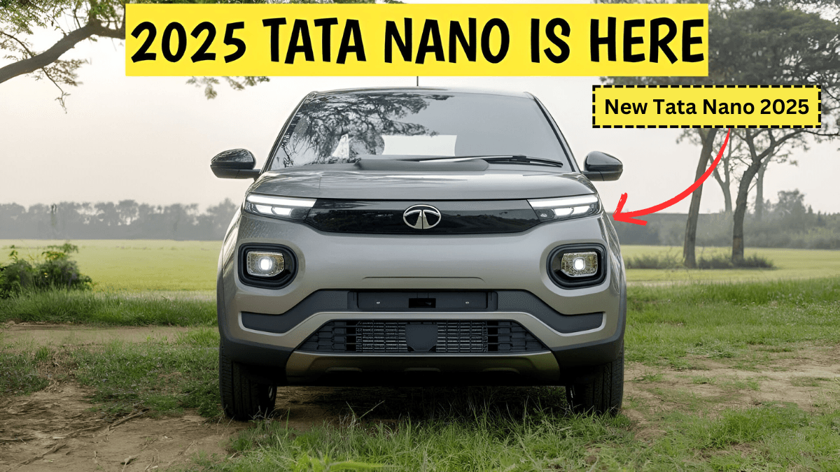 New Tata Nano 2025 मिडल क्लास फेमिली की पसंद आ गईं अब मचाएगी धूम देखिए Best फीचर्स