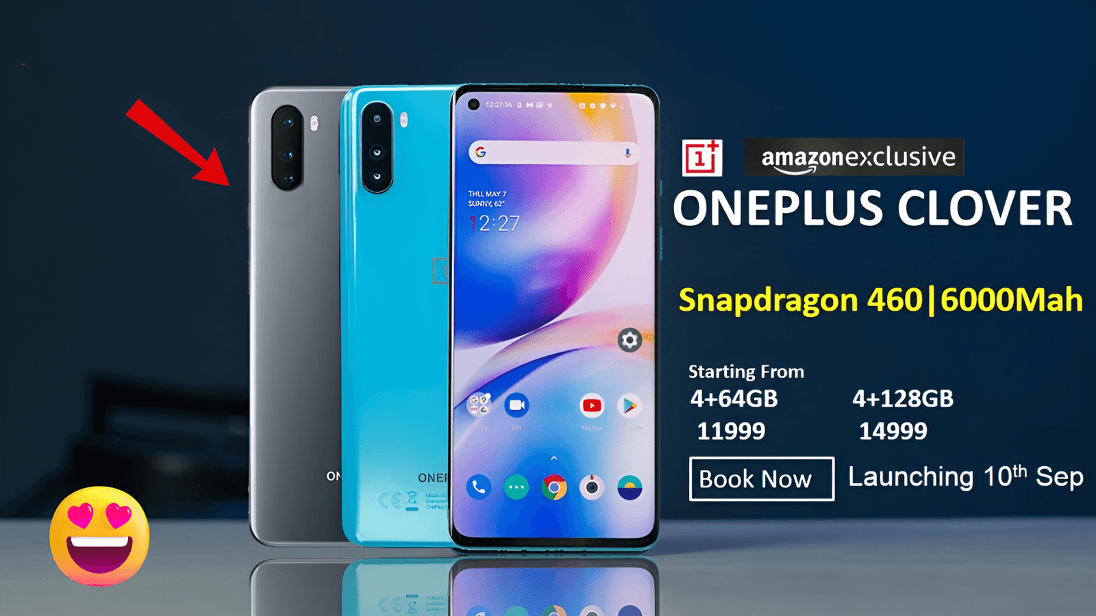 Oneplus Clover: वनप्लस ने लॉन्च कर अपना बड़े डिस्काउंट के साथ वनप्लस का 5G स्मार्टफोन 264GB स्टोरेज के साथ