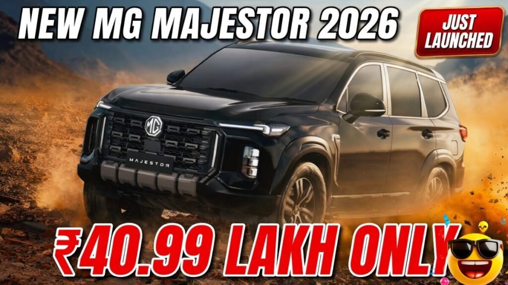 New MG Majestor 2026: Price, Features, Variants, Mileage & Complete Review