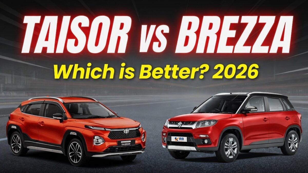 Toyota Urban Cruiser Taisor vs Maruti Suzuki Brezza 2026: Detailed Comparison
