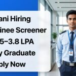 Adani Hiring Trainee Screener