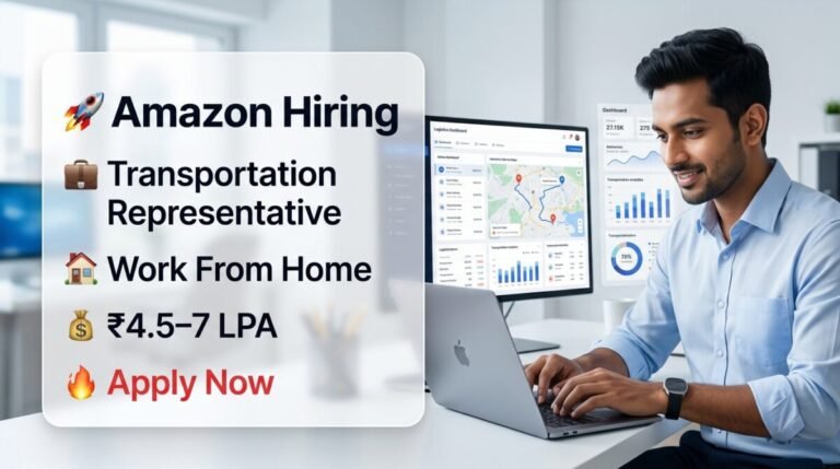 Amazon Hiring Transportation Representative