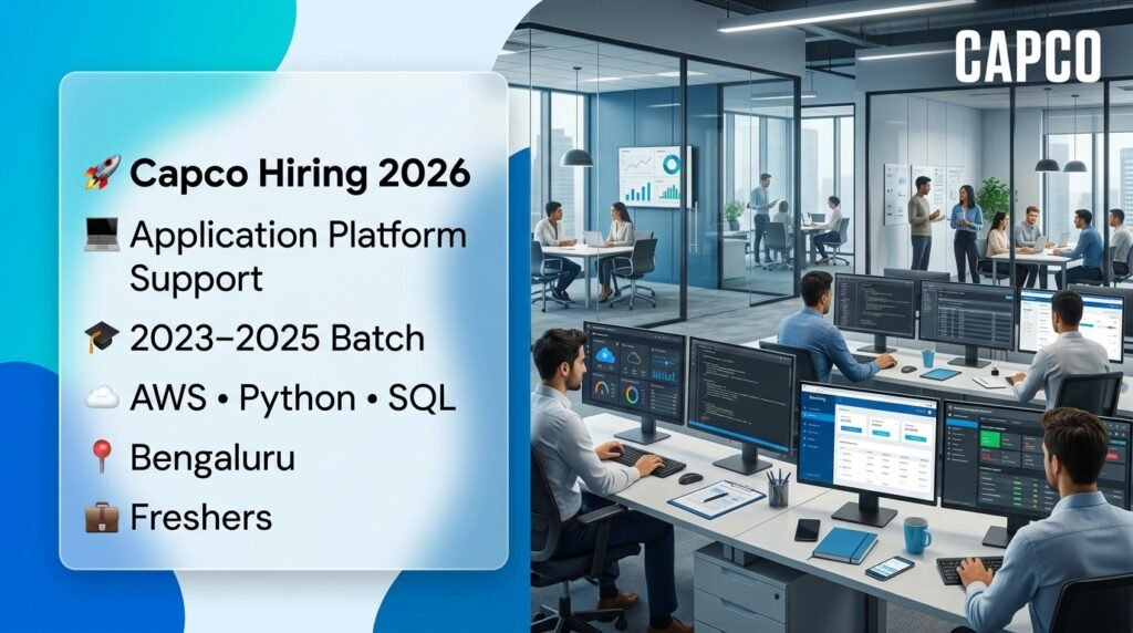 Capco Hiring 2026