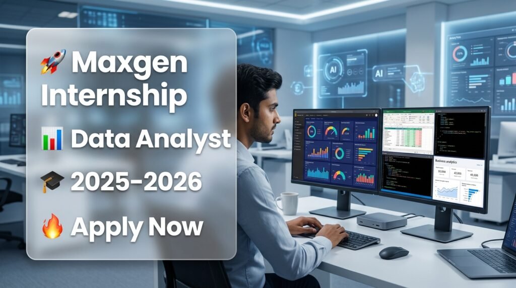 Maxgen Technologies Internship