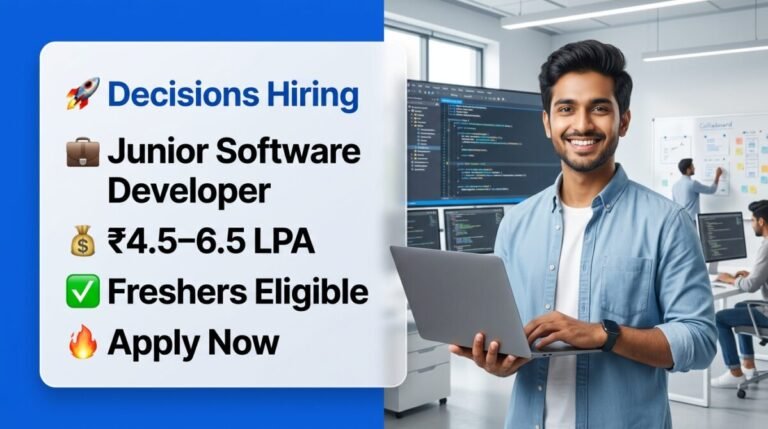 Decisions Hiring Junior Software Developer