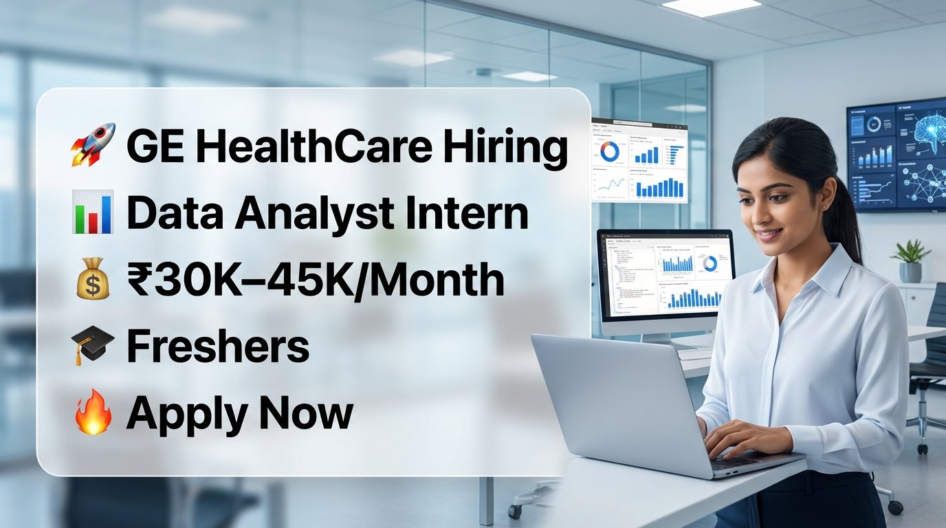 GE HealthCare Hiring Data Analyst