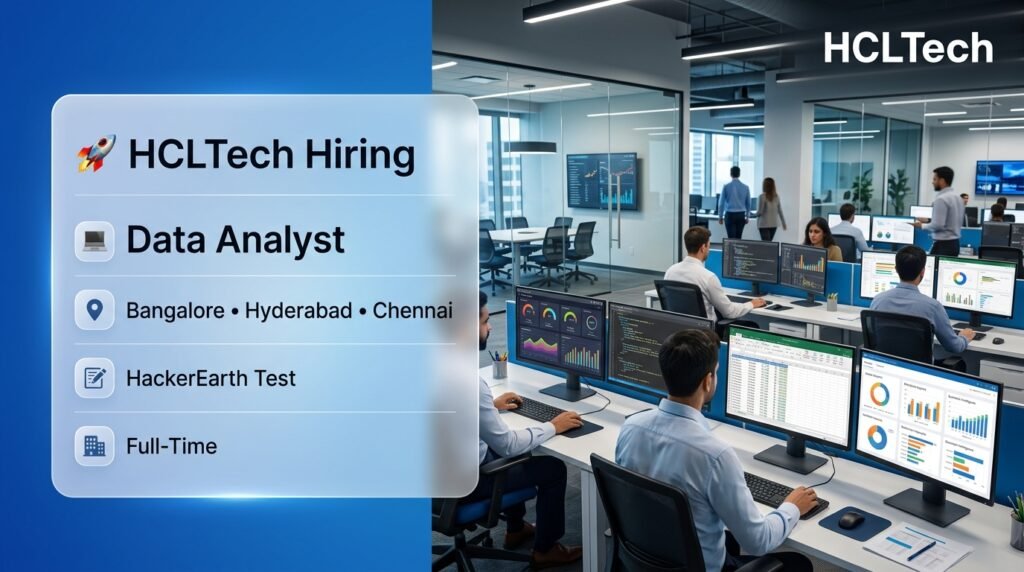 HCLTech Hiring 2026