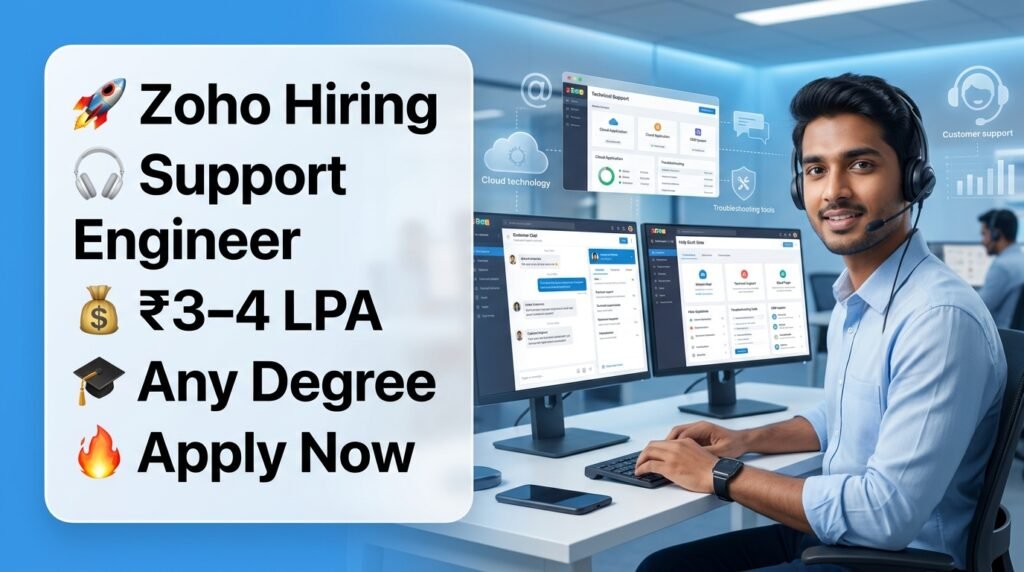 Zoho Hiring 2026