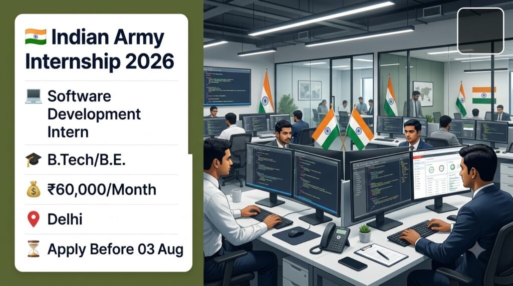 Indian Army Internship